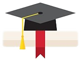 graduation hat and diploma